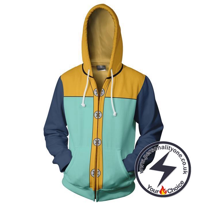 The Seven Deadly Sins Zip Up Hoodie Jacket